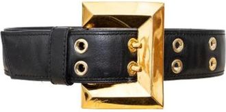 Giuseppe Zanotti Pre-owned Belts, female, Black, Size: ONE SIZE Pre-owned Leather Belt