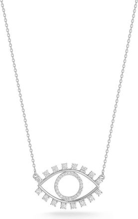 Sphera Milano Evil Eye Pendant Necklace in Silver at Nordstrom Rack