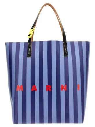 Marni Blue Tribeca Tote Bag