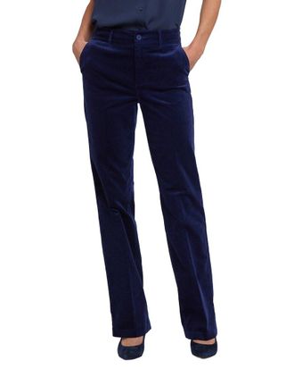 NYDJ Straight Leg Velvet Trouser