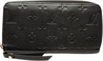 Louis Vuitton Pre-owned Monogram Empreinte Portemonnee - Dames - Vintage Clutch - Zwart - ONE Size - Leer - Vintage