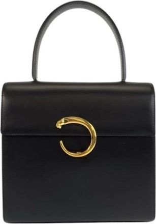Cartier Pre-owned Handbags, female, Black, Size: ONE SIZE Pre-owned Vintage Handbag
