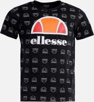 Ellesse Mens ELLESSE MIRU Mens T Shirts Crew Neck Short Sleeve Cotton Summer Holiday Tee NEW - Black - Size: 36