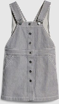 Gucci Kids - Striped Denim Dress, White, Ready-to-wear