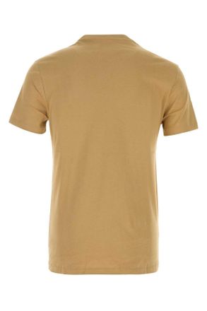 Polo Ralph Lauren Mens Camel Cotton T-Shirt Cafetanc8176 Exterior Exterior: T-shirts And Polos