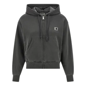 Carhartt Work in Progress Carhartt Wip, Zip-throughs, female, Black, Size: S Zip-throughs