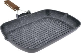 Jata Sart&eacute;n De Inducci&oacute;n Jata Gp35, Recubrimiento Antiadherente Stonite, Rejilla De Aluminio Fundido, Apta Para Todo Tipo De Placas D