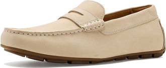 Florsheim Motor Smooth Moc Toe Penny Driver Mens Shoes Ice : 10.5 W (3E), Leather