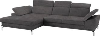 Sit&more Ecksofa »Scorpio L-Form« inklusive Sitztiefenverstellung, wahlweise mit Kopfverstellung