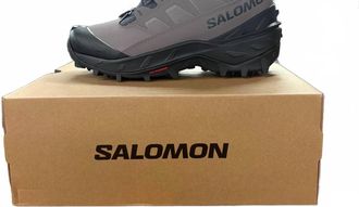 Salomon Womens Crosstrak Powder Wp Boot In Nine Iron/shark