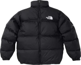 SUPREME x The North Face Split Nuptse Jacket Black White SUP-SS24-052