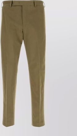 Pantaloni Torino trousers stretch cotton front crease