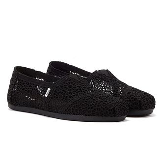 Toms Apargata Crochet zwarte dames Espadrilles