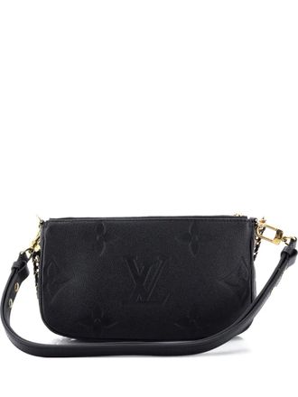 Louis Vuitton Multi Pochette Accessoires Monogram Empreinte Giant crossbody bag - Black