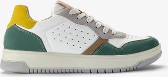 Clarks Womens Hartridge Walk Green Combi Trainers - Size UK 6