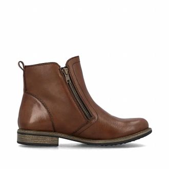 Rieker Womens 74850 Ankle Boots In Chestnut