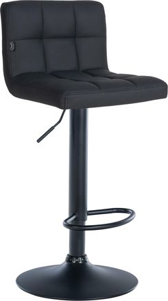 Clp Taburete De Bar Feni En Polipiel Negro Negro