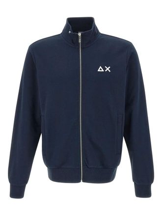 Sun 68 zip-up track jacket - Blue