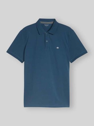 Tom Tailor Regular Fit Poloshirt aus reiner Baumwolle in Dunkelblau, Gr&ouml;&szlig;e XXXL