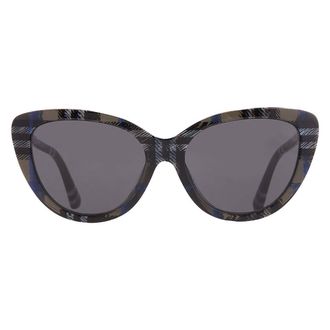 Burberry Dark Grey Cat Eye Ladies Sunglasses BE4457 416687 55