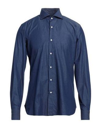 LUIGI BORRELLI NAPOLI TOPWEAR - Denim shirts on YOOX.COM