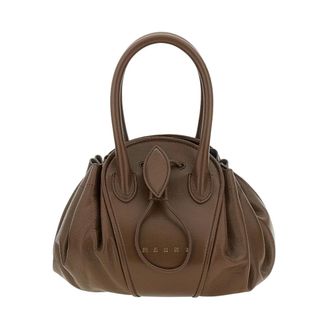 Marni Tulipea Small Bag - female - Marni - Handbags - Brown - ONE SIZE - Bags