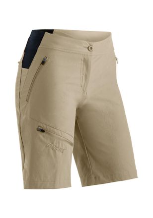 Maier Sports Outdoorhose MAIER SPORTS Inara Short Vario, Damen, Gr. 36, Normalgr&ouml;ssen, beige (dunkelbeige), 90% Polyamid, 10% Elasthan, Hosen Outdoorhose, Damen Sh