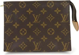 Louis Vuitton Pre-owned Clutches, female, Brown, Size: ONE SIZE Pre-owned Canvas louis-vuitton-bags