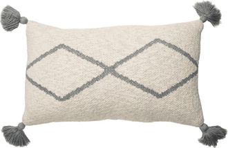 Lorena Canals Knitted cushion Little Oasis in Natural, Grey at Nordstrom, Size Small