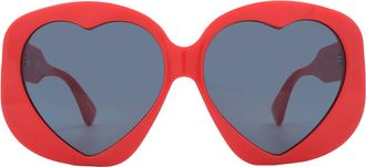 Moschino Grey Irregular Ladies Sunglasses MOS152/S 0C9A/IR 61