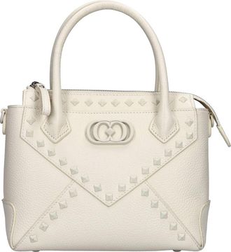 La Carrie Frivole Schoudertas - Dames - Handtassen - Beige - ONE Size - Leer - Tassen