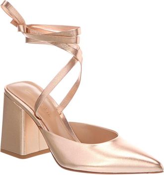 Gianvito Rossi Dauphine 85 Leather Pump