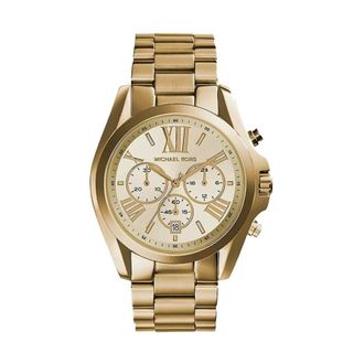 Michael Kors Accessoires, Dames, Geel, ONE Size, Bradshaw Chronograph Horloge