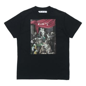 Off-white Caravaggio Painting Arrows Short Sleeve OMAA038G20JER0051010