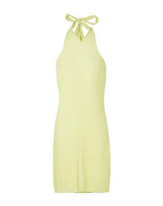 8 by YOOX CRINKLED HALTER MINI DRESS