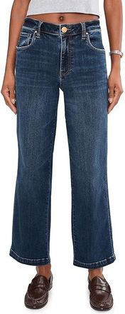 Kut from the Kloth Pattie High-Rise-Straight Leg Five-Pockets in Happy Womens Jeans Happy : 16 29, Cotton/Denim/Polyester
