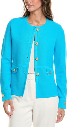 St. John Pique Day Jacket