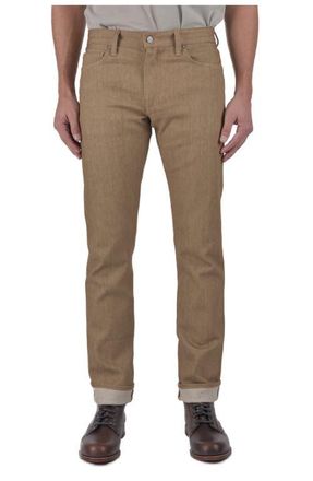 HIROSHI KATO The Pen Slim Fit 10.5-Ounce Stretch Selvedge Jeans in Copper Raw at Nordstrom, Size 30 X 34