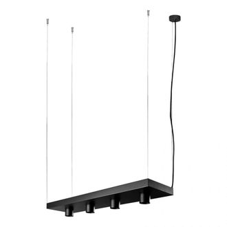 Mimax Lighting L&aacute;mpara de techo de acero 160 cm