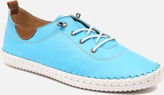 Lunar Womens St Ives Womens Plimsoll Trainers - Blue - Size: 8