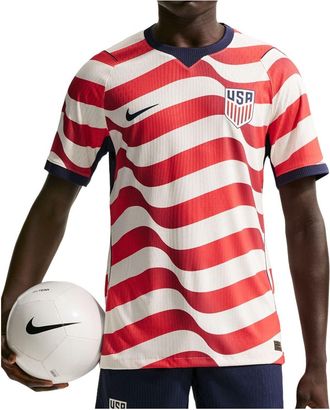 Nike USMNT 2026 Match Home Aero-FIT Authentic Jersey Sail Midnight Navy IB5183-133