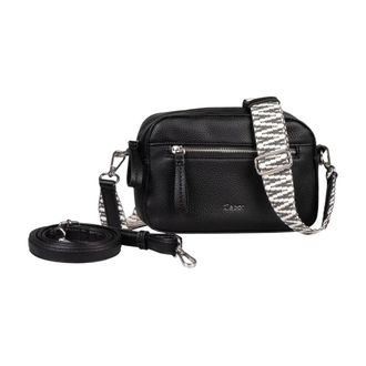Gabor Silena Camera Bag - Dames - Tassen - Zwart - Maat: ONE Size Zijde