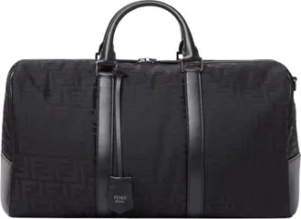 Fendi Black FF Duffel Bag