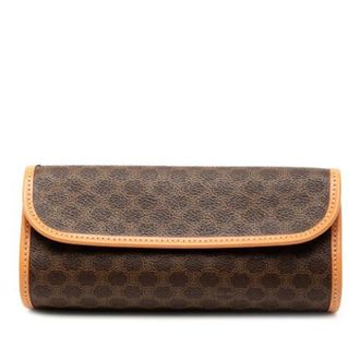 Celine Pre-owned Clutches, female, Brown, Size: ONE SIZE Pre-owned Vintage Clutch