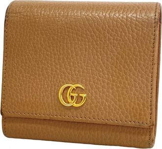 Gucci Brown Leather Wallet (Bi-Fold) (Pre-Owned)