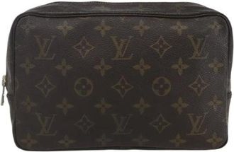 Louis Vuitton Pre-owned Clutches, female, Brown, Size: ONE SIZE Pre-owned Canvas Clutch