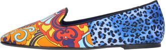 Elena Iachi Schoenen, Dames, Veelkleurig, 37 EU, Stoffen ballerinas