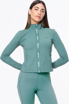 Sergio Tacchini Delfina Contour Jacket in Duck Green at Nordstrom, Size Xx-Large