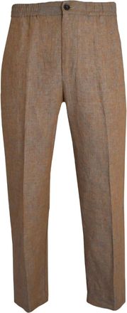 Altea Pantaloni con vita elasticizzata - Marrone