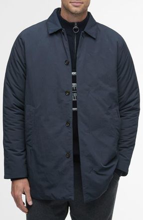 Barbour Wadded Lorden Waterproof Jacket in Dark Navy at Nordstrom, Size Xx-Large